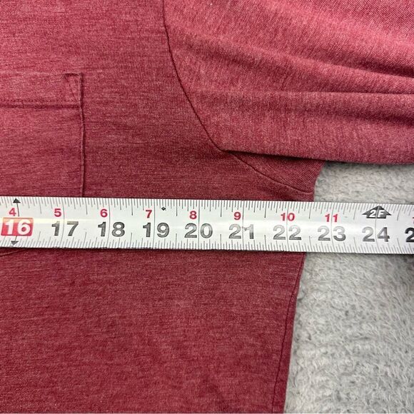 State Of Mine Shirt Mens Large Red North Carolina Long Sleeve Flag Logo Casual - Picture 10 of 13